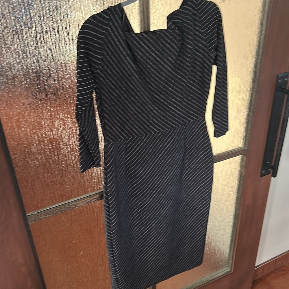 Chiara Boni La Petite Robe Pinstripe Iza Sheath Italian size 50 or US 14 - Picture 13 of 13
